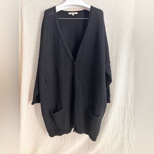 Ali Golden Alpaca Kimono Cardigan Sweater